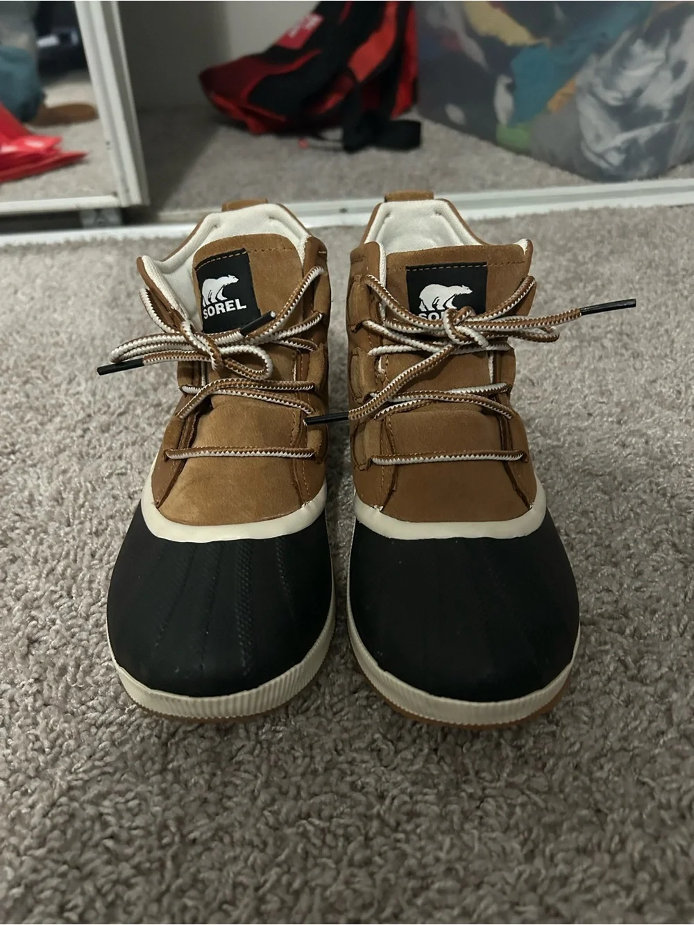 Sorel size gently
